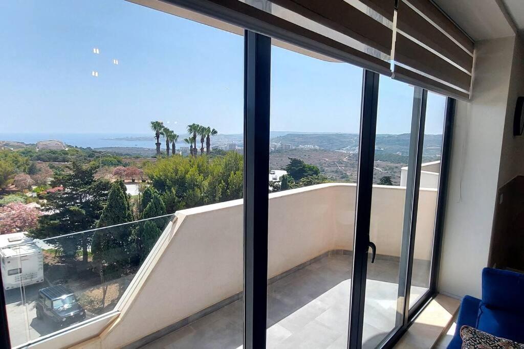 2-Bed Apartment In Mellieha With Sea And Country View Exterior foto