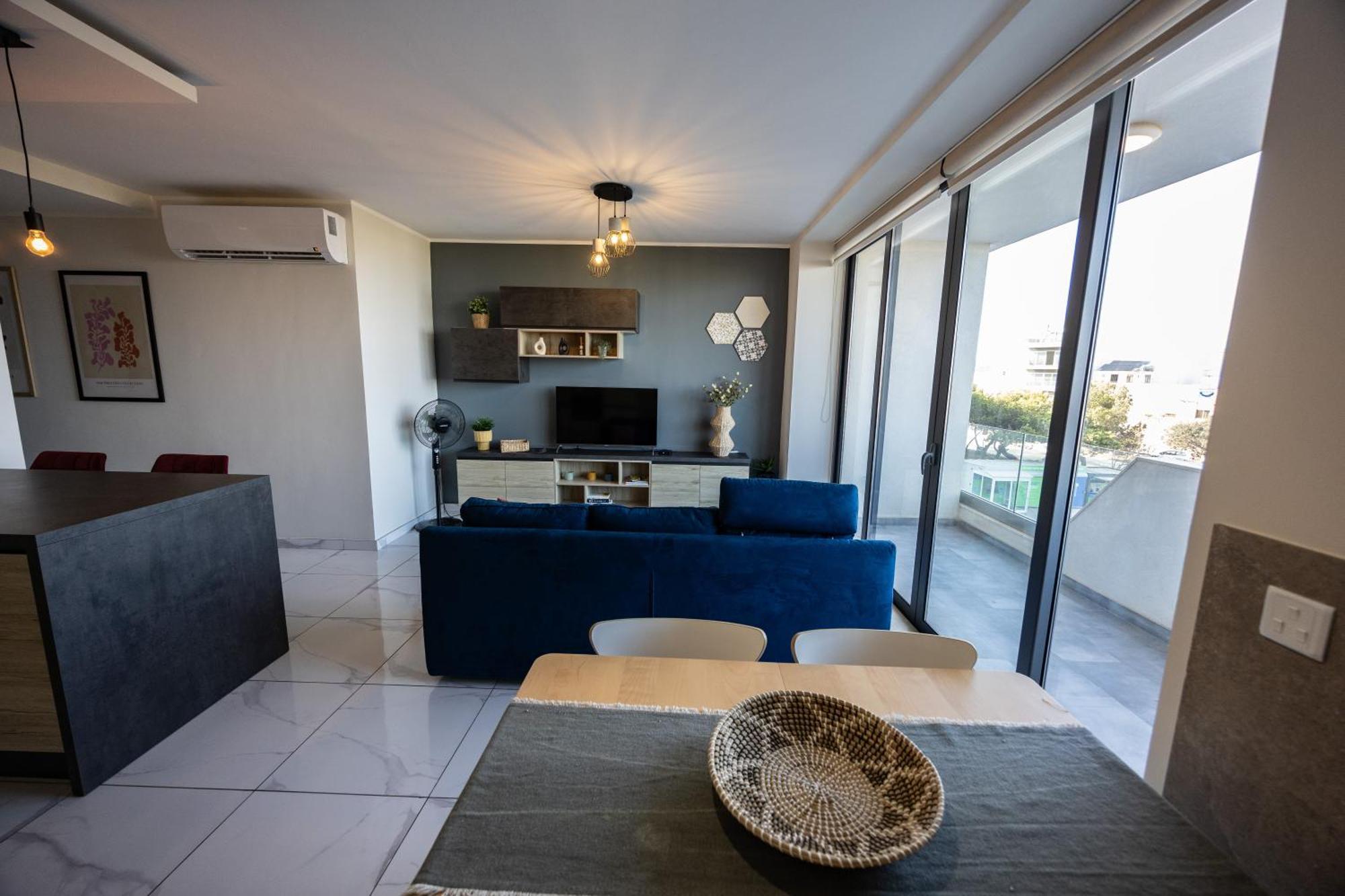 2-Bed Apartment In Mellieha With Sea And Country View Exterior foto